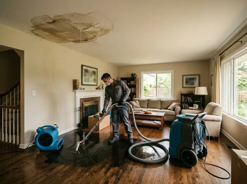 attic-pipe-burst-ceiling-drip-008 — frequently asked questions, Water Damage Restoration & Carpet Care in Thibodaux, LA